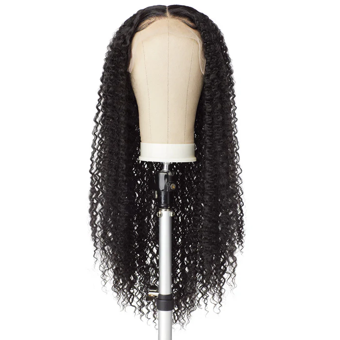 Sensationnel Butta Lace Wet and Wavy Glueless Human Hair Blend HD Lace Front Wig - W&W WATER WAVE 26 - Image 5