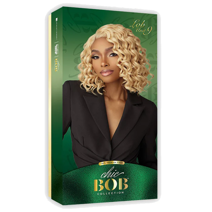 Sensationnel Chic Bob Butta Lace Glueless 5" Deep Lace Part Wig - LOB UNIT 9 - Image 5