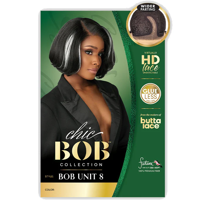 Sensationnel Chic Bob Glueless 5" Deep Part HD Lace Wig - BOB UNIT 8 - Image 4