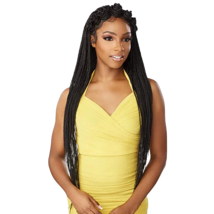 Sensationnel Cloud 9 100% Full Hand Tied Lace Wig - BOX BRAID 36 - Image 2