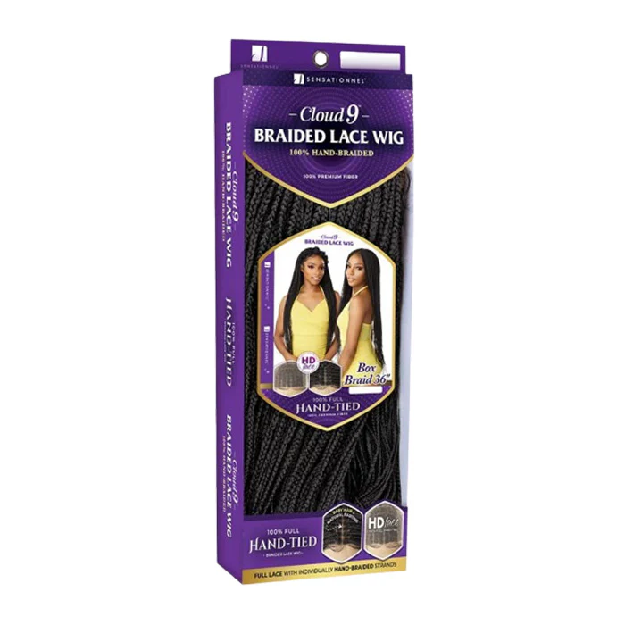 Sensationnel Cloud 9 100% Full Hand Tied Lace Wig - BOX BRAID 36 - Image 6