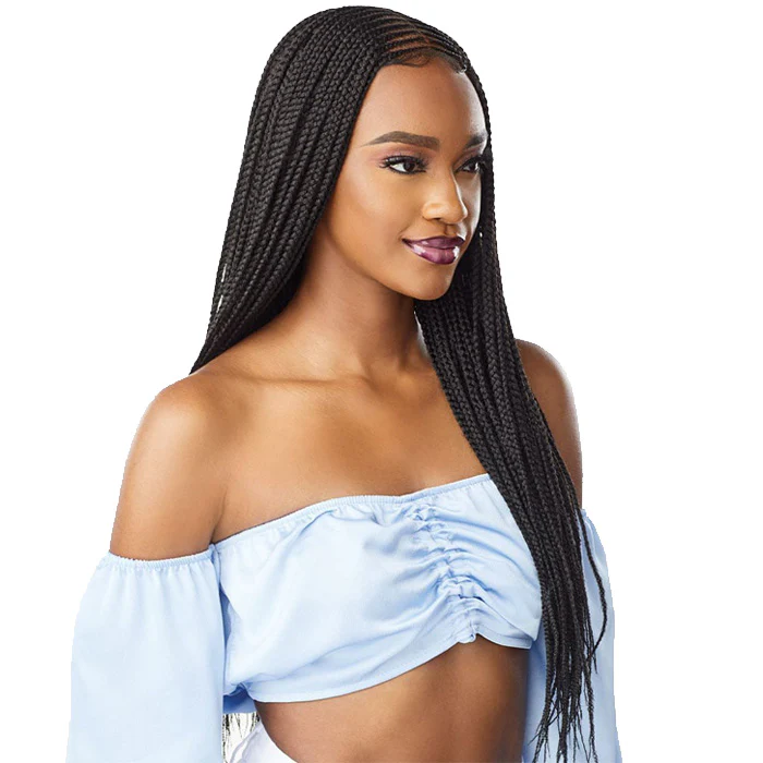 Sensationnel Cloud 9 Swiss Lace 4x5 HD Lace Front Wig - CENTER PART FEED IN 28" - Image 2