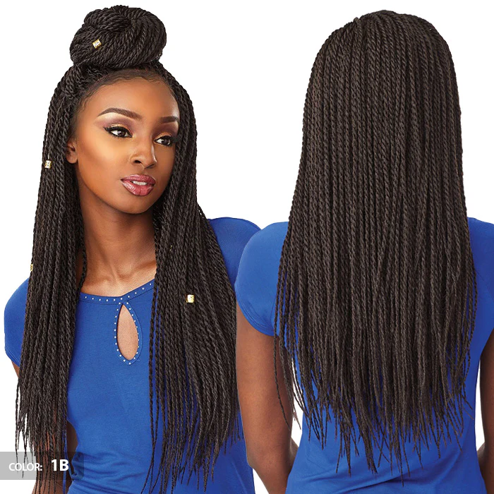 Sensationnel Cloud 9 Swiss Lace Multi-Parting 4x4 Swiss Lace Wig - SENEGAL TWIST - Image 2