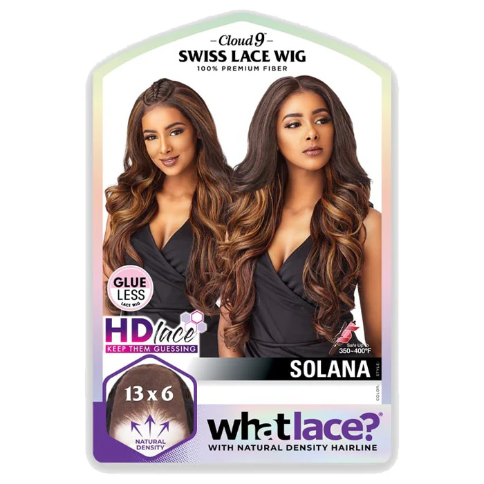 Sensationnel Cloud 9 What Lace Glueless 13x6 HD Swiss Lace Frontal Wig - SOLANA - Image 4