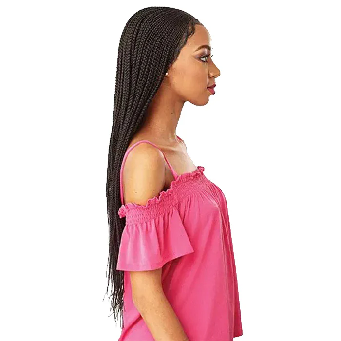 Sensationnel Cloud 9 Hand-Braided 13x5 Part Swiss Lace Front Wig - FULANI CORNROW - Image 4