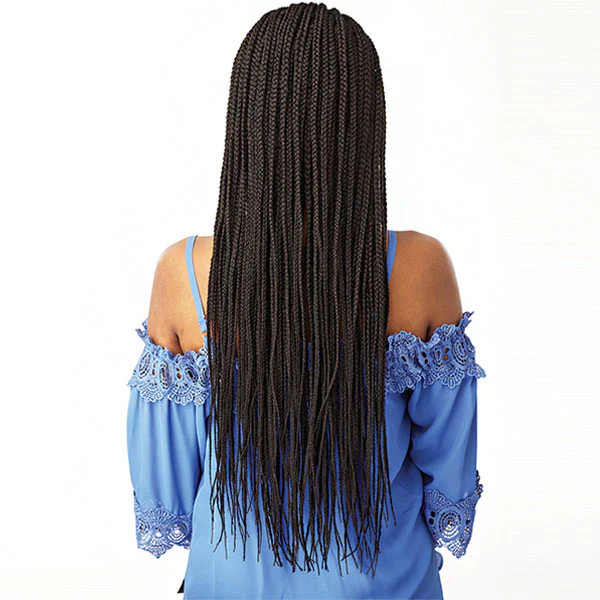 Sensationnel Cloud9 Synthetic Hand Braided 13x5 Part Swiss Lace Wig - SIDE PART CORNROW - Image 5