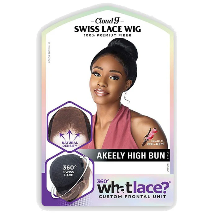 Sensationnel Cloud 9 360 What Lace 13x4 Swiss Lace Front Wig - AKEELY HIGH BUN - Image 6