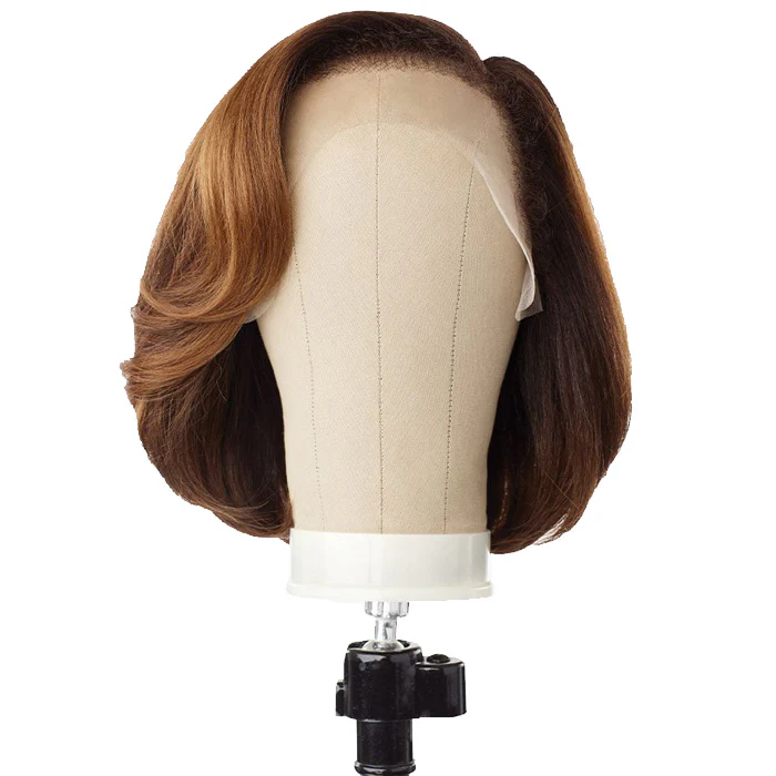 Sensationnel Curls Kinks & Co Glueless Textured HD Lace Front Wig - Y-PART KINKY CHIC BOB 12" - Kinky Edges - Image 5
