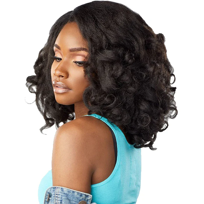 Sensationnel Curls Kinks & Co Textured Clip-In Weave 9 PCS - BOSS LADY/TOP LADY 10" - Image 2