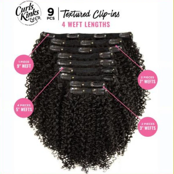 Sensationnel Curls Kinks & Co Textured Clip-In Weave - MOVE MAKER 14" - Image 5