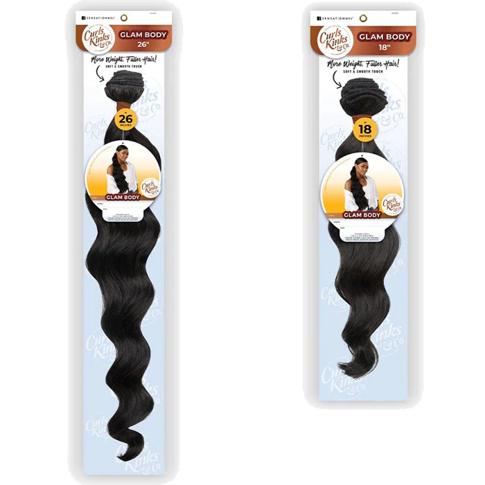 Sensationnel Curls Kinks & Co Weave - GLAM BODY 18"/26" - Image 2