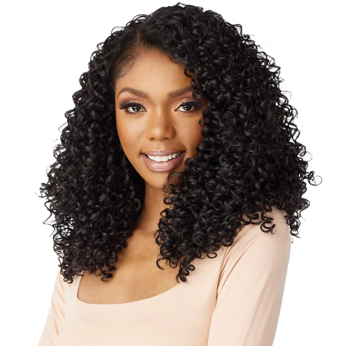 Sensationnel Curls Kinks Glueless 13x6 HD Lace Front Wig - 13x6 KINKY CURLY 18 - Kinky Edges - Image 2