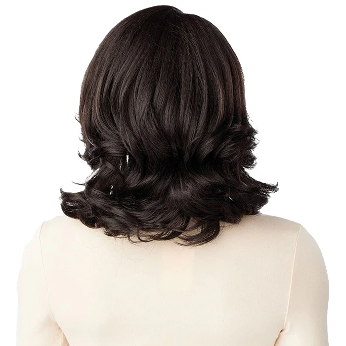 Sensationnel Curls Kinks Glueless HD 13x6 Lace Front Wig - 13x6 KINKY BLOW OUT 12" - Kinky Edges - Image 6