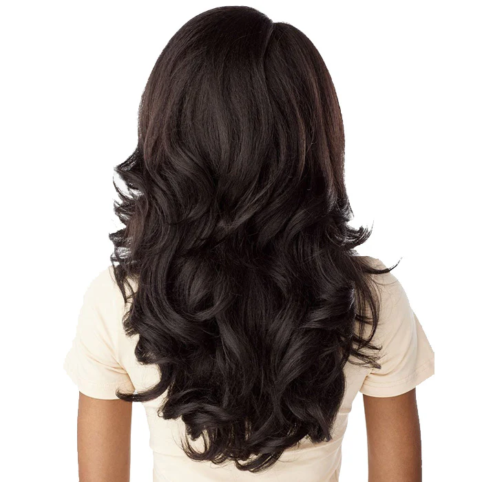 Sensationnel Curls Kinks Glueless HD 13x6 Lace Front Wig - 13x6 KINKY BLOW OUT 20" - Kinky Edges - Image 5