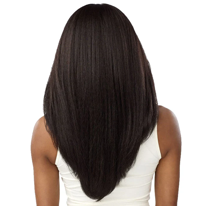 Sensationnel Curls Kinks Glueless HD 13x6 Lace Front Wig - 13x6 KINKY LAYERED BLOW OUT 22" - Kinky Edges - Image 3