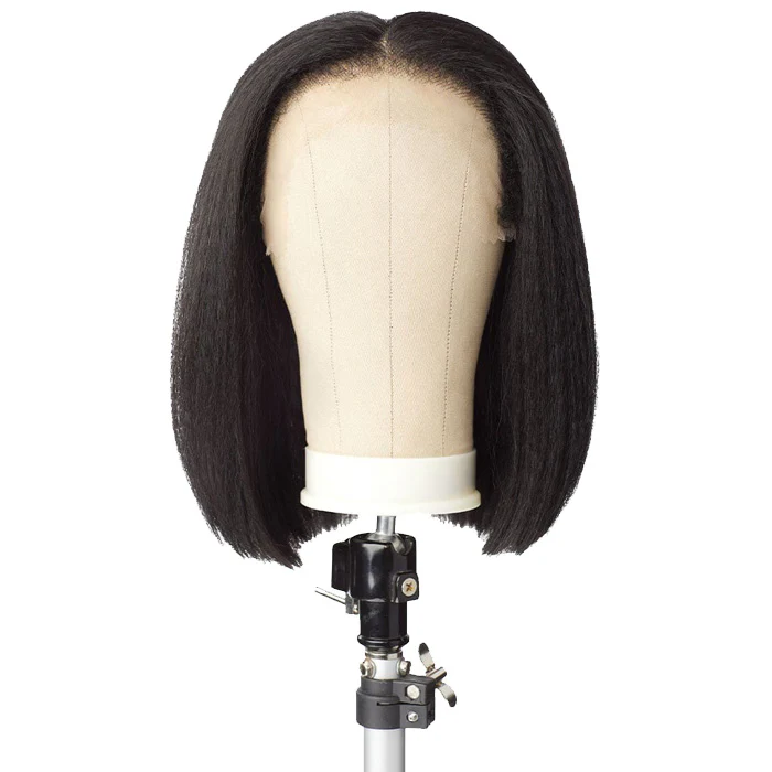 Sensationnel Curls Kinks Texture Glueless 13x6 HD Lace Front Wig - 13x6 KINKY BOB 14 - Kinky Edges - Image 5