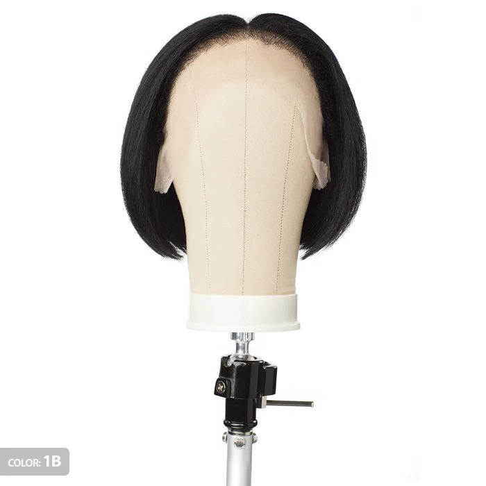 Sensationnel Curls Kinks Textured Glueless HD 13x6 Lace Front Wig - 13x6 KINKY BOB 9" - Kinky Edges - Image 4
