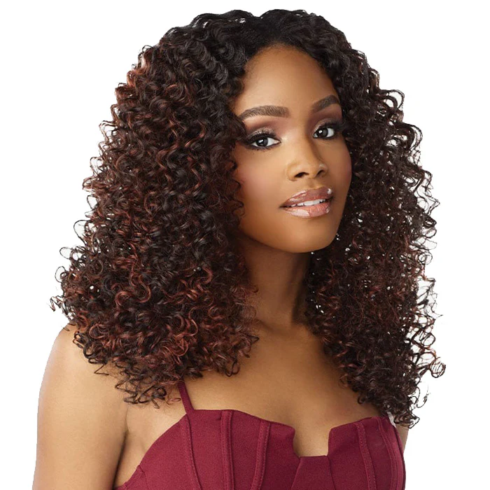 Sensationnel Curls Kinks V-Part Wig Glueless HD Lace Part Wig - V-UNIT 5 - Image 2