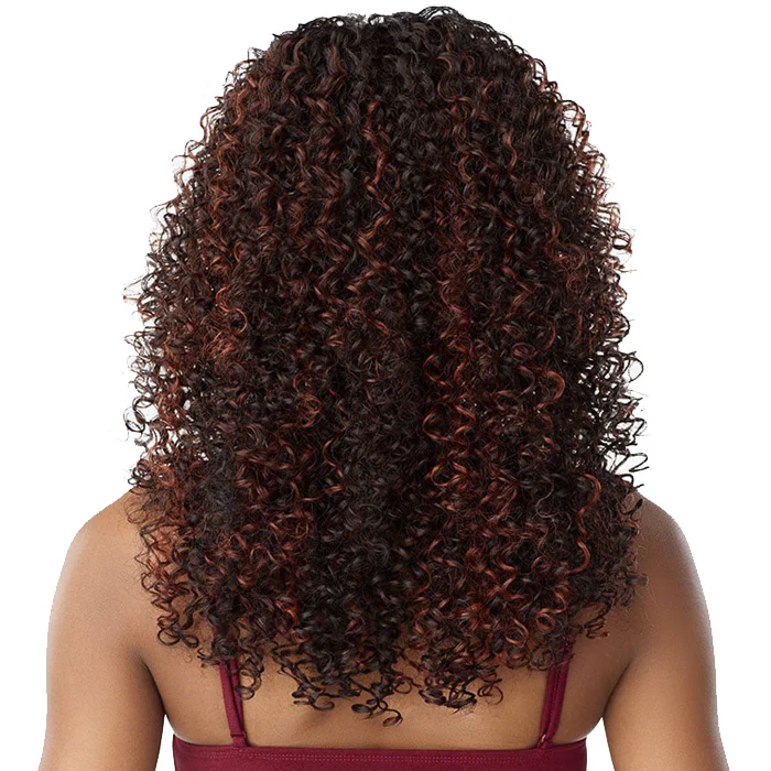 Sensationnel Curls Kinks V-Part Wig Glueless HD Lace Part Wig - V-UNIT 5 - Image 5