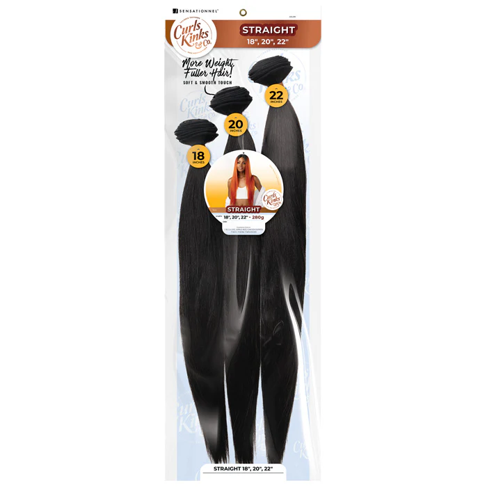 Sensationnel Curls Kinks Weaves Multi - STRAIGHT 14"16"18 / 18"20"22" - Image 2