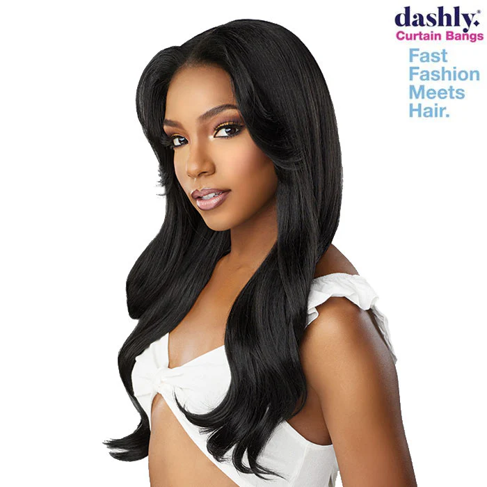 Sensationnel Dashly HD Deep Parting Lace Front Wig - LACE UNIT 27 - Curtain Bangs - Image 2