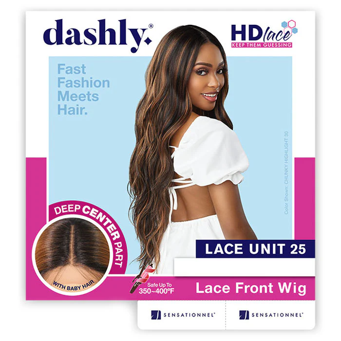 Sensationnel Dashly Synthetic HD Lace Front Wig - LACE UNIT 25 - Image 5