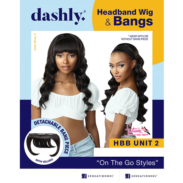 Sensationnel Dashly Headband Wig & Bangs - HBB UNIT 2 - Image 5