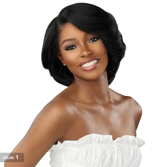 Sensationnel Dashly Salt & Pepper HD Deep Parting Lace Front Wig - SP LACE UNIT 9 - Image 2