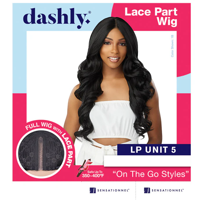 Sensationnel Dashly Synthetic Hair 4" Deep Lace Part Wig - LP UNIT 5 - Image 5