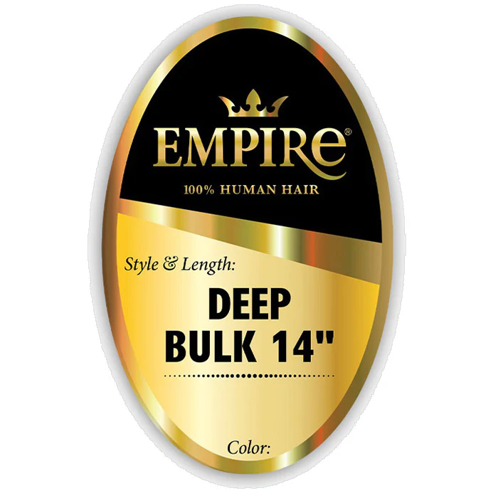 Sensationnel Empire 100% Human Hair Braids Bulk - DEEP BULK 14" - Image 2