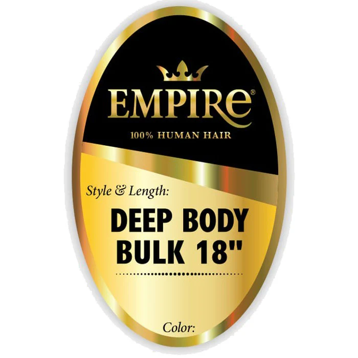 Sensationnel Empire 100% Human Hair Braids - DEEP BODY BULK 18"/22" - Image 3