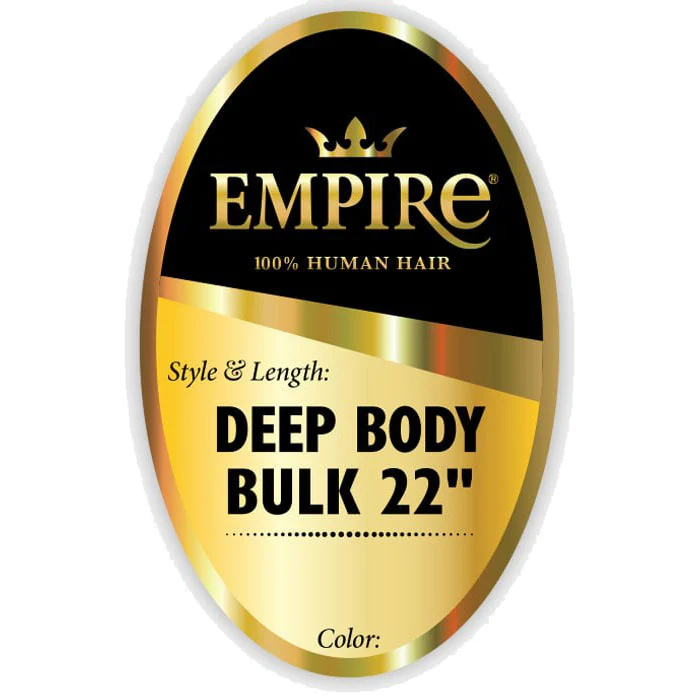 Sensationnel Empire 100% Human Hair Braids - DEEP BODY BULK 18"/22" - Image 4