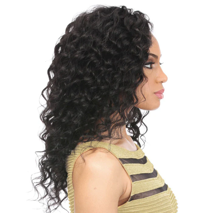 Sensationnel Empire 100% Human Hair Multi Length + Free Closure 4 PCS Weave - LOOSE DEEP 10-18" - Image 2