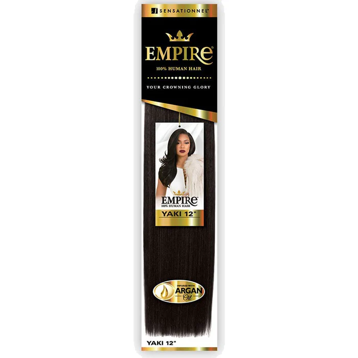 Sensationnel Empire Human Hair Weave - PERM YAKI 10/12" - Image 6