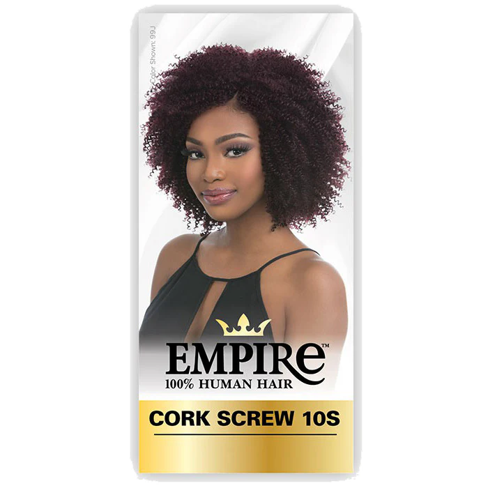 Sensationnel Empire 100% Human Hair Weave - CORK SCREW 10S 3 PCS - Image 5