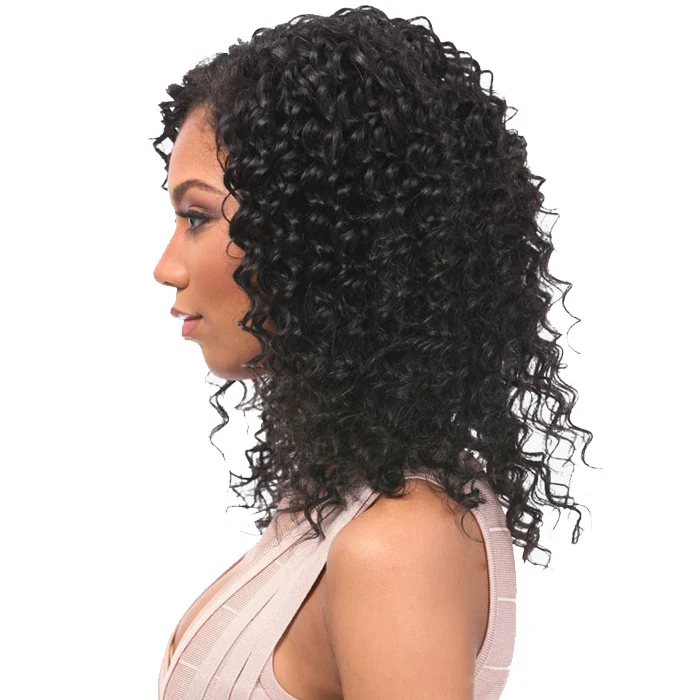 Sensationnel Empire 100% Human Hair Weave + Free Closure 4 PCS - DEEP WAVE 12-18" - Image 2
