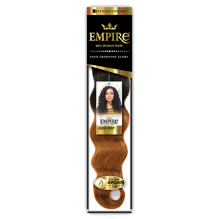 Sensationnel Empire 100% Human Hair Weave - LOOSE DEEP 10-18" - Image 2