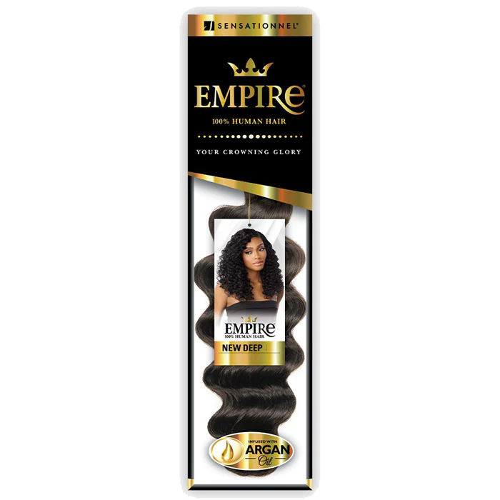 Sensationnel Empire 100% Human Hair Weave - NEW DEEP 10-18" - Image 5