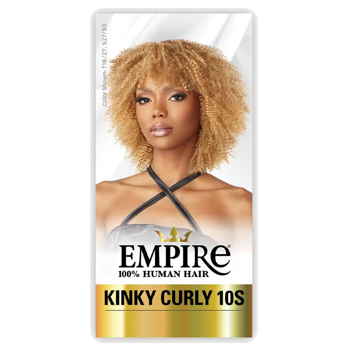 Sensationnel Empire 100% Human Hair Weaves - KINKY CURLY 10S 3 PCS - Image 5