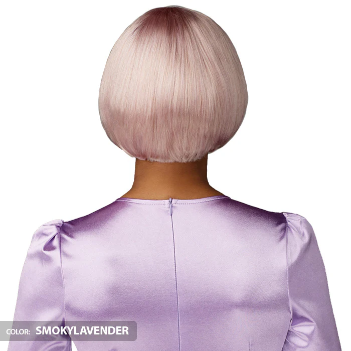 Sensationnel Empire Bob Collection with Bangs Full Wig - BUBBLE CUT - 100% Human Hair - Image 3