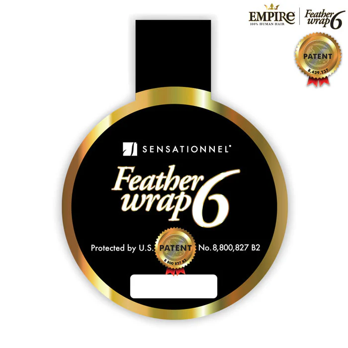 Sensationnel Empire Bump 100% Human Hair Weave - FEATHER WRAP 6 - Image 2