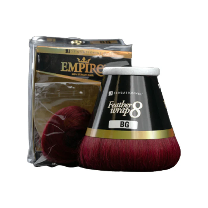 Sensationnel Empire Bump 100% Human Hair Weave - FEATHER WRAP 8 - Image 3