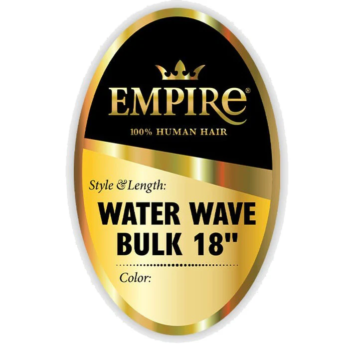 Sensationnel Empire Human Hair Braids - WATER WAVE BULK 18" / 22" - Image 3