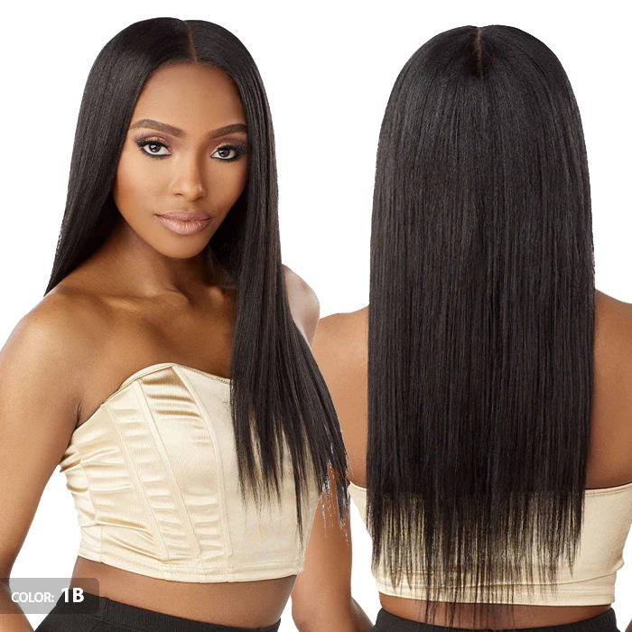 Sensationnel Empire Human Hair Weaves 7 PCS Butterfly Clip-In - STRAIGHT 18" - Image 4