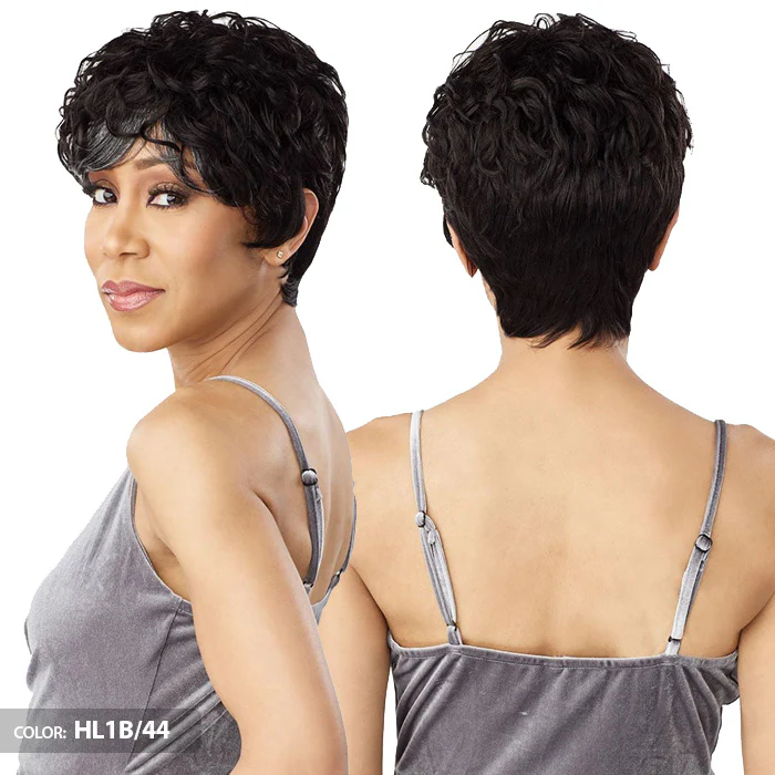 Sensationnel Empire Wig Salt & Pepper 100% Human Hair Full Wig - KORI - Image 4