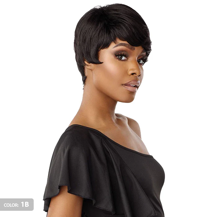 Sensationnel Empire Wig Salt & Pepper 100% Human Hair Wig - DENIA - Image 2