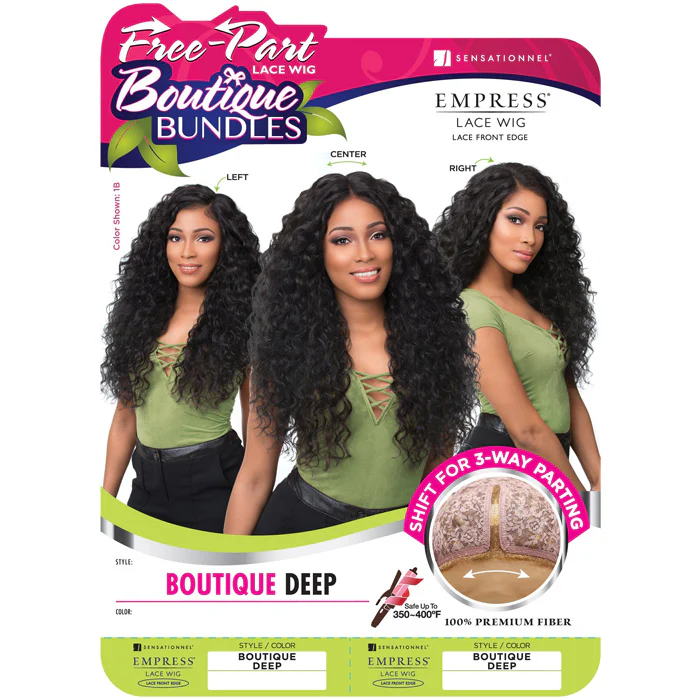 Sensationnel Empress Boutique Bundles Free-Part Lace Front Wig - BOUTIQUE DEEP - Image 7