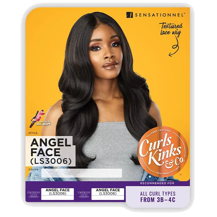 Sensationnel Empress Curls Kinks & Co Lace Front Edge Wig - ANGEL FACE - Image 6