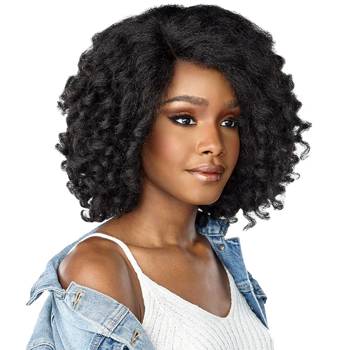 Sensationnel Empress Curls Kinks & Co Textured Deep Parting Lace Front Wig - ROLE MODEL - Image 4