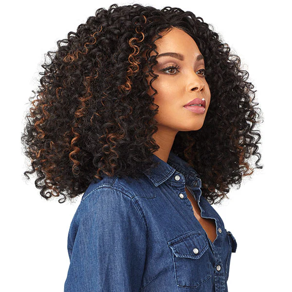 Sensationnel Empress Curls Kinks & CO Textured Deep Parting Lace Front Wig - SHOW STOPPER - Image 3
